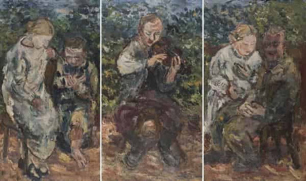 Wilhelm Geyer, Triptychon, Erwartung